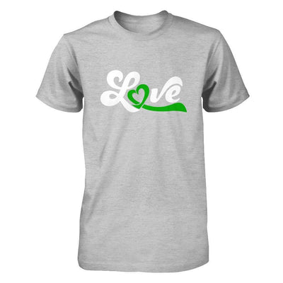 Love Green Awareness Ribbon T-Shirt & Hoodie | Teecentury.com