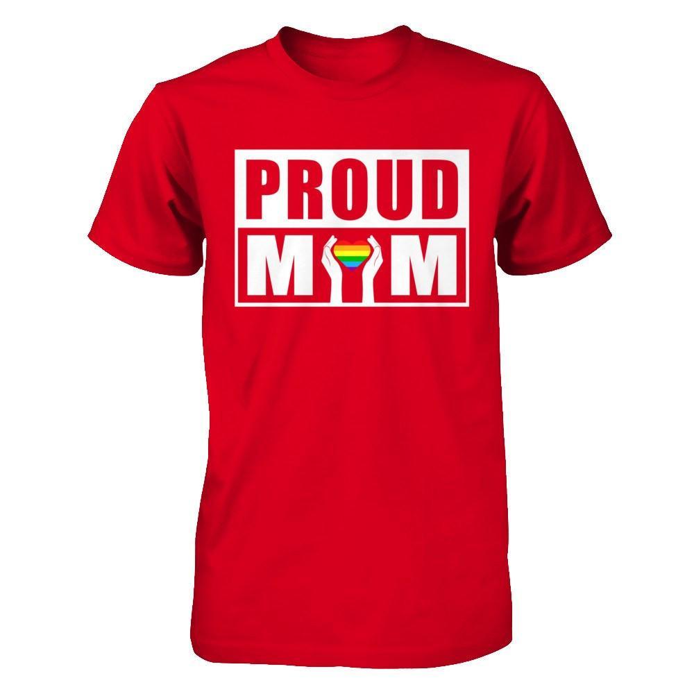 Proud Mom Lgbt Gay Lesbian Pride T-Shirt & Hoodie | Teecentury.com