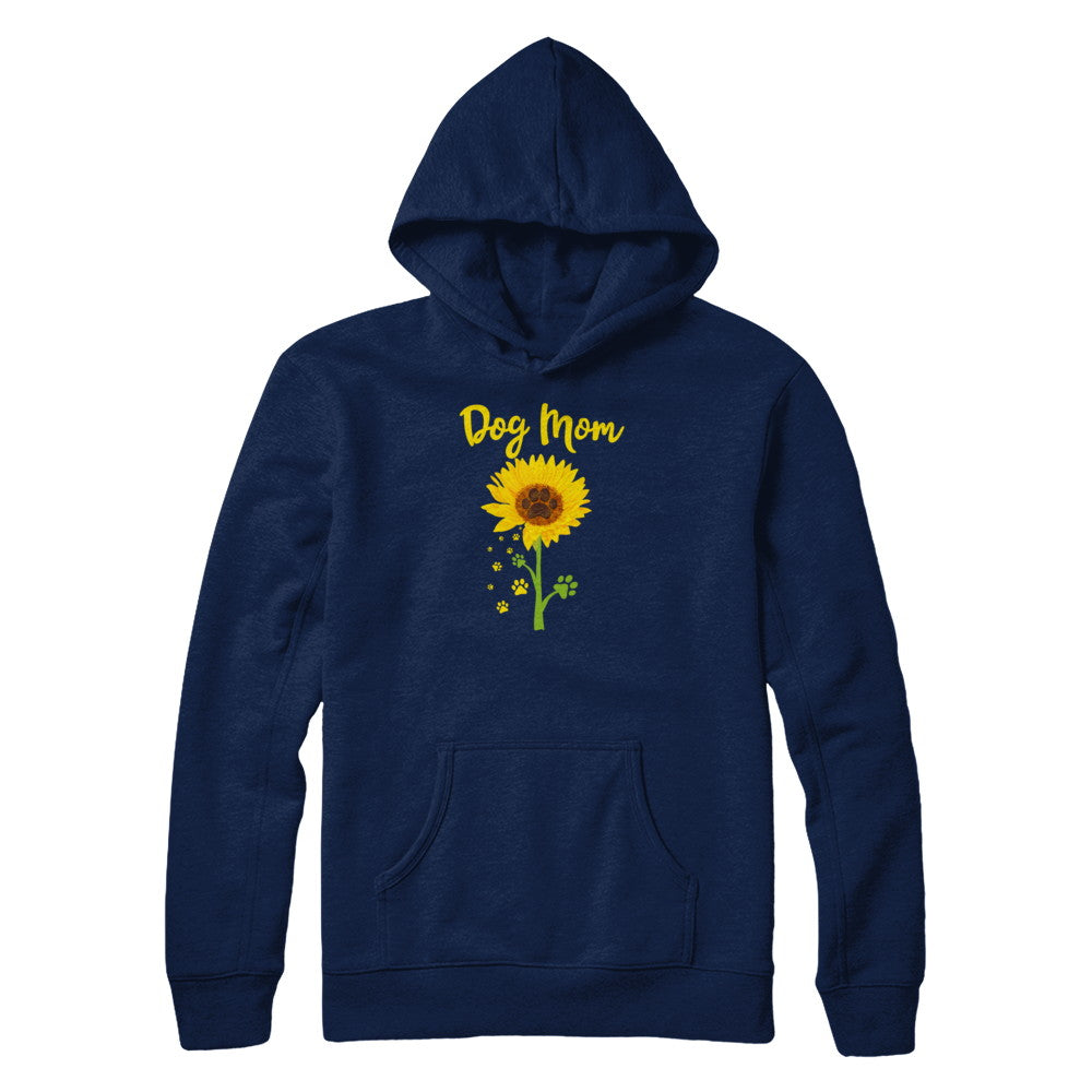 Funny Sunflower Dog Mom Paw Lover Mothers Day T-Shirt & Tank Top | Teecentury.com
