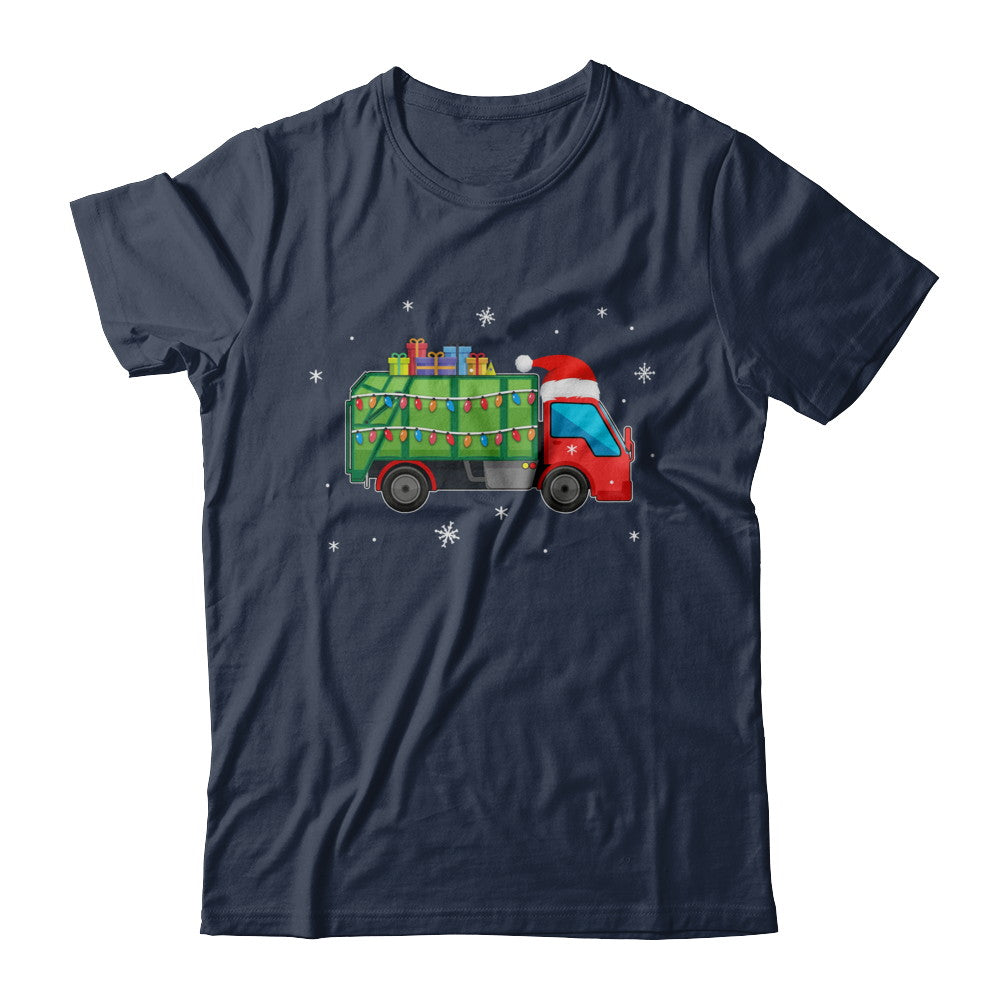 Garbage Truck Santa Hat Christmas Gifts T-Shirt & Sweatshirt | Teecentury.com