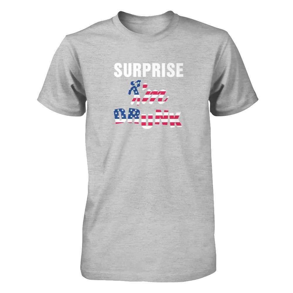 Surprise I'm Drunk 4Th Of July T-Shirt & Tank Top | Teecentury.com