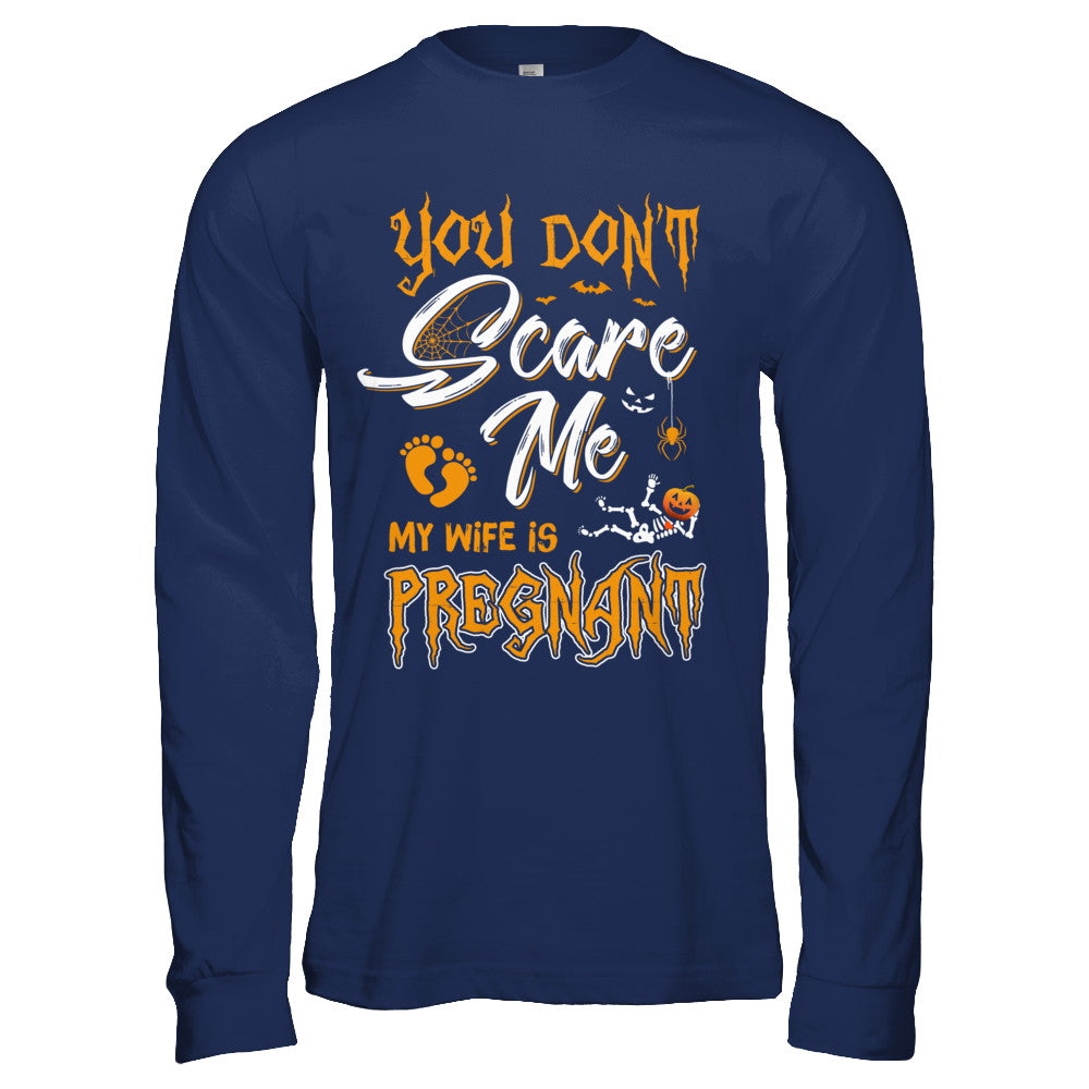 Funny Pregnant Wife Husband Halloween Costume T-Shirt & Hoodie | Teecentury.com