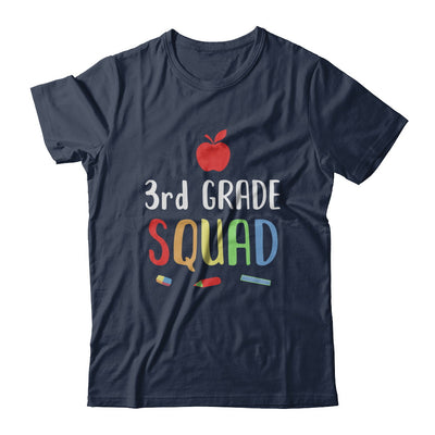 3rd Grade Squad Back To School Teacher Third Grade T-Shirt & Hoodie | Teecentury.com