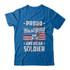 Proud Husband Of A Soldier Army Wife Veteran T-Shirt & Hoodie | Teecentury.com