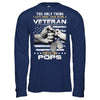 I Love More Than Being A Veteran Is Being A Pops T-Shirt & Hoodie | Teecentury.com