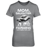 Farmer Mom And Daughter Farming Partners For Life Mothers Day T-Shirt & Hoodie | Teecentury.com