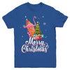 Flamingo Christmas Gift Merry Christmas Flamingo Youth Youth Shirt | Teecentury.com