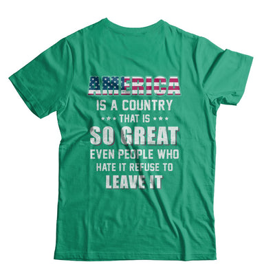 America Is A Country That Is So Great PATRIOTIC Veteran T-Shirt & Hoodie | Teecentury.com