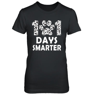 101 Days Smarter Teacher Dogs Days Of School Student T-Shirt & Hoodie | Teecentury.com