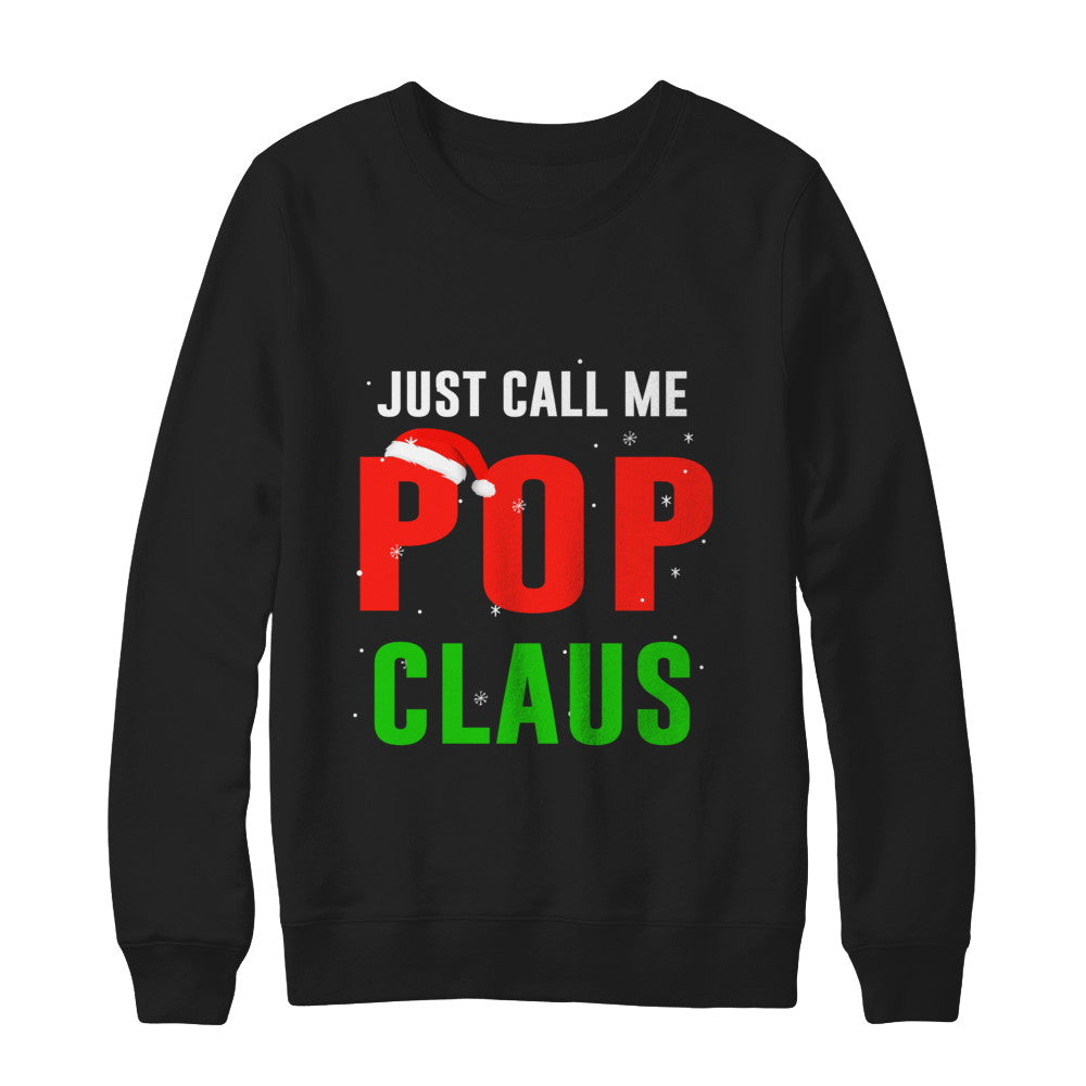 Santa Pop Claus Matching Family Christmas Pajamas T-Shirt & Sweatshirt | Teecentury.com