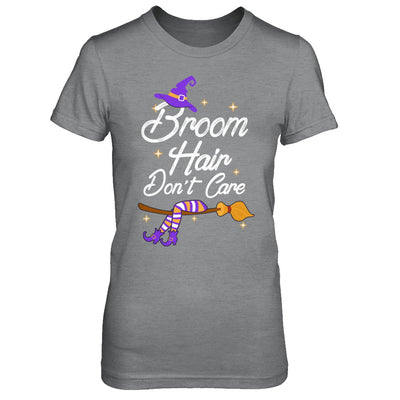 Broom Hair Don't Care Witch Halloween T-Shirt & Hoodie | Teecentury.com