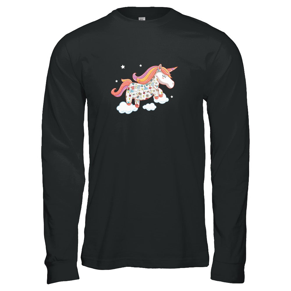 Tattooed Girl Unicorn Tattoos T-Shirt & Tank Top | Teecentury.com