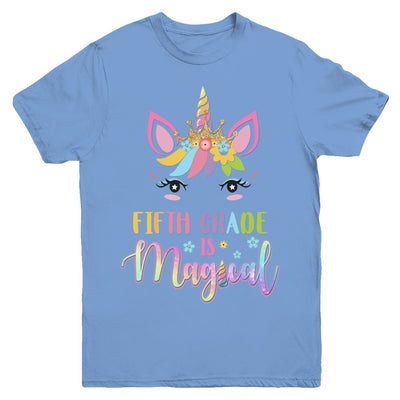 Fifth Grade is magical Unicorn Back to School 5th Grade Youth Youth Shirt | Teecentury.com