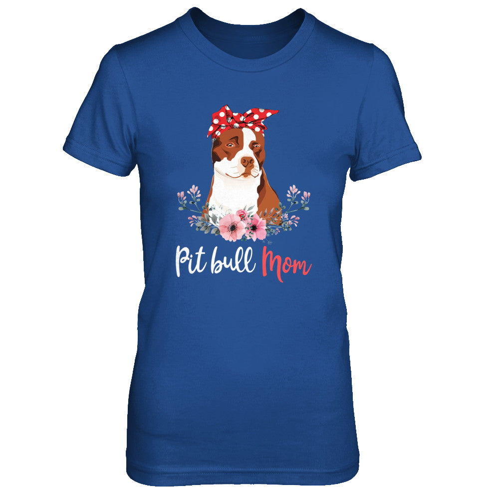 Pitbull Mom Gift For Women Dog Lover T-Shirt & Hoodie | Teecentury.com