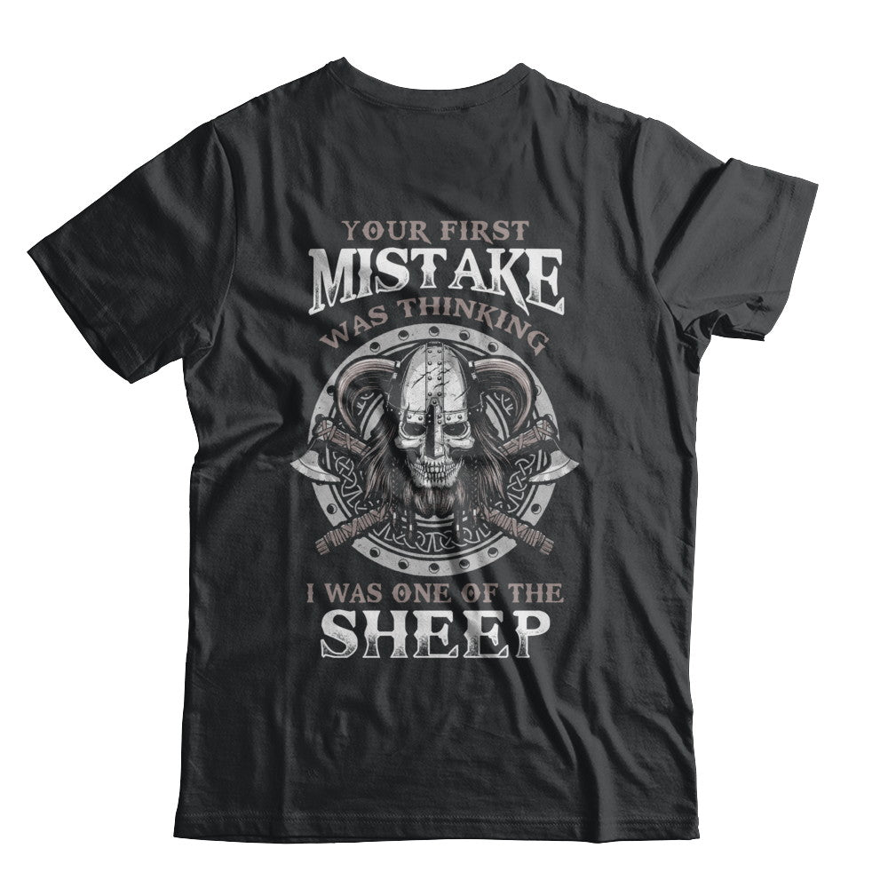 Your First Mistake Was Thinking Valhalla Viking T-Shirt & Hoodie | Teecentury.com
