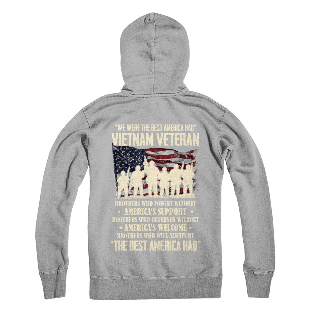 Vietnam Veteran The Best America Had Proud T-Shirt & Hoodie | Teecentury.com