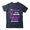 I Wear Purple For My Grandma Alzheimer's Awareness T-Shirt & Hoodie | Teecentury.com