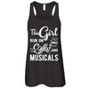 Funny This Girl Runs On Coffee And Musicals T-Shirt & Tank Top | Teecentury.com