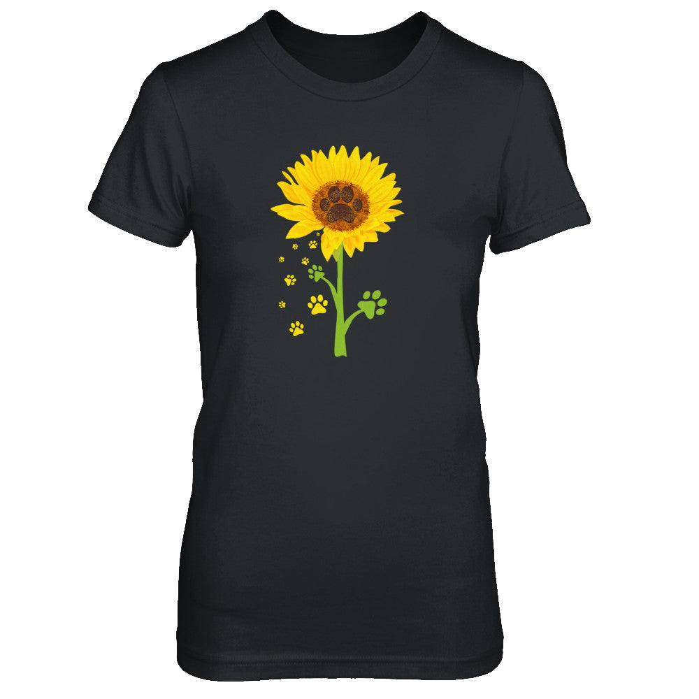 Funny Sunflower Cat Dog Paw Lover T-Shirt & Tank Top | Teecentury.com
