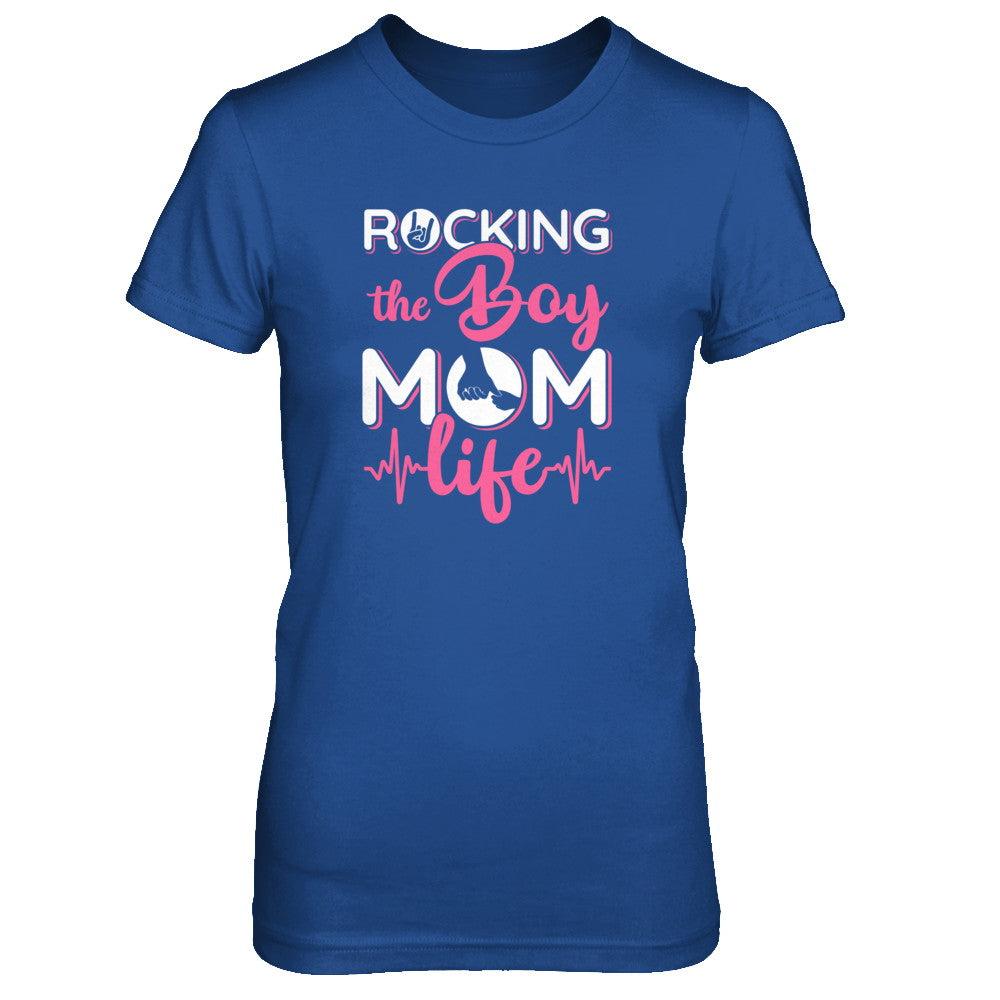 Rockin' The Boy Mom Life | Boy Mom T-Shirt Gifts