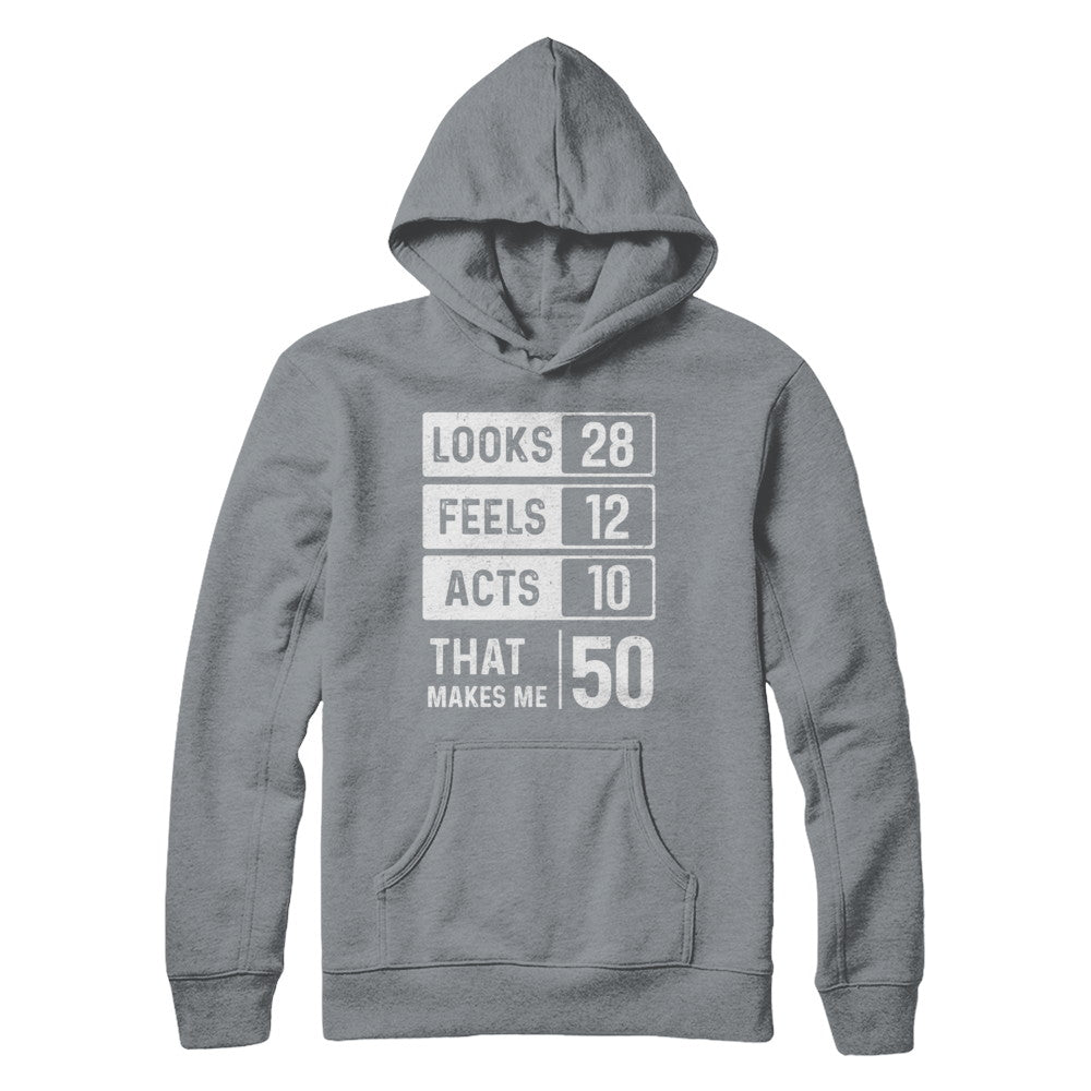 1972 50th Years Old Birthday Looks Feels Acts Make Me 50th T-Shirt & Hoodie | Teecentury.com