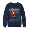 Dabbing Santa Baseball Ugly Sweater Christmas T-Shirt & Sweatshirt | Teecentury.com
