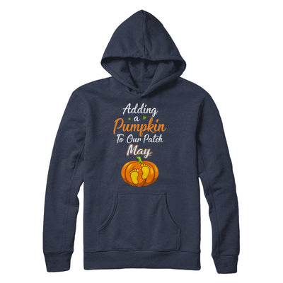 Halloween Pumpkin Pregnancy Mom Due Date In May 2022 T-Shirt & Hoodie | Teecentury.com