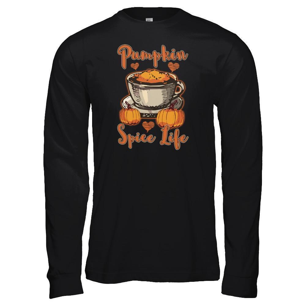 Pumpkin Spice Life Coffee Autumn Life Season T-Shirt & Tank Top | Teecentury.com