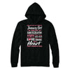 And God Said Let There Be January Girl Ears Arms Love Heart T-Shirt & Hoodie | Teecentury.com
