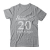 20Th Wedding Anniversary Married Couples 2002 Husband Wife T-Shirt & Hoodie | Teecentury.com