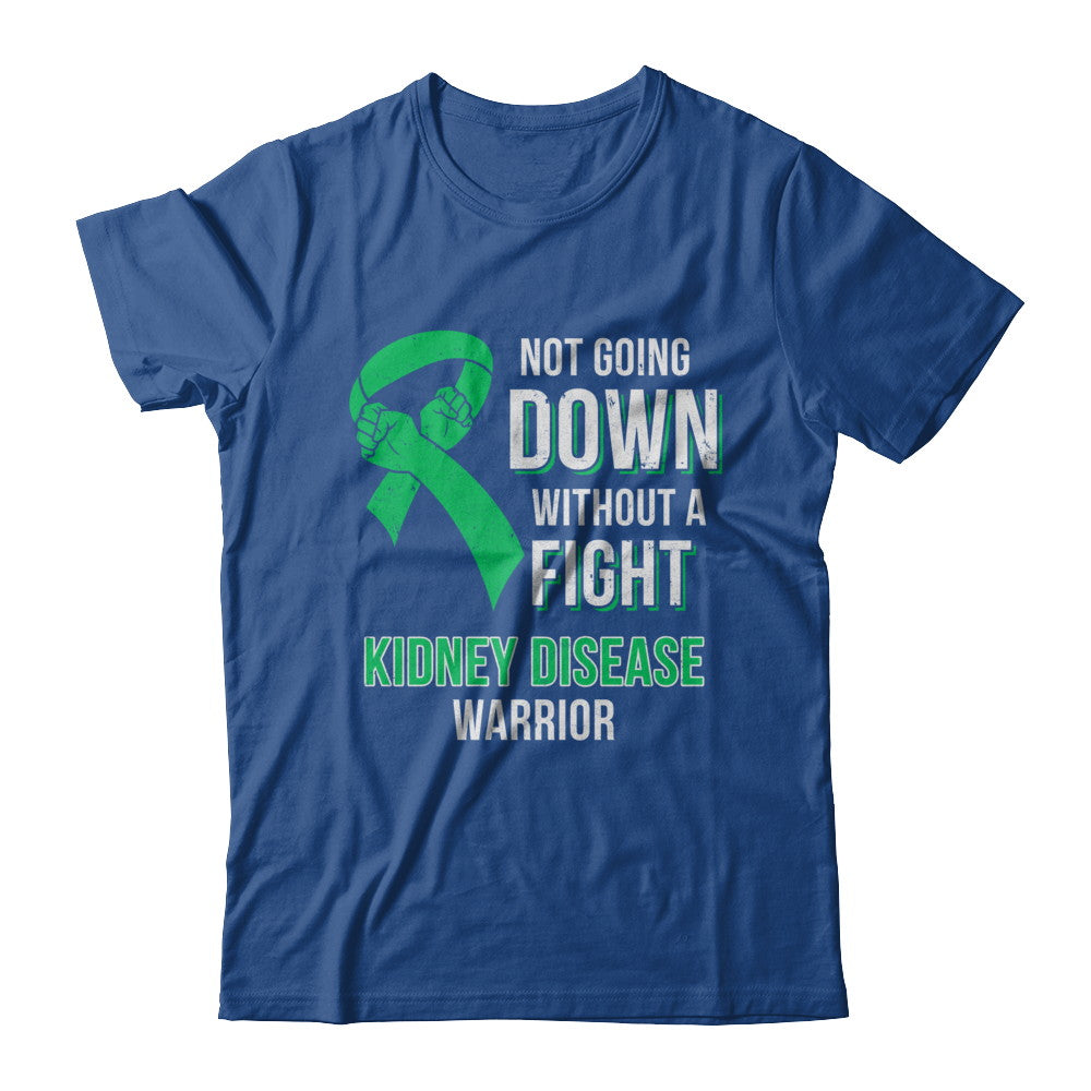 Not Going Down Without A Fight Kidney Disease Warrior T-Shirt & Hoodie | Teecentury.com