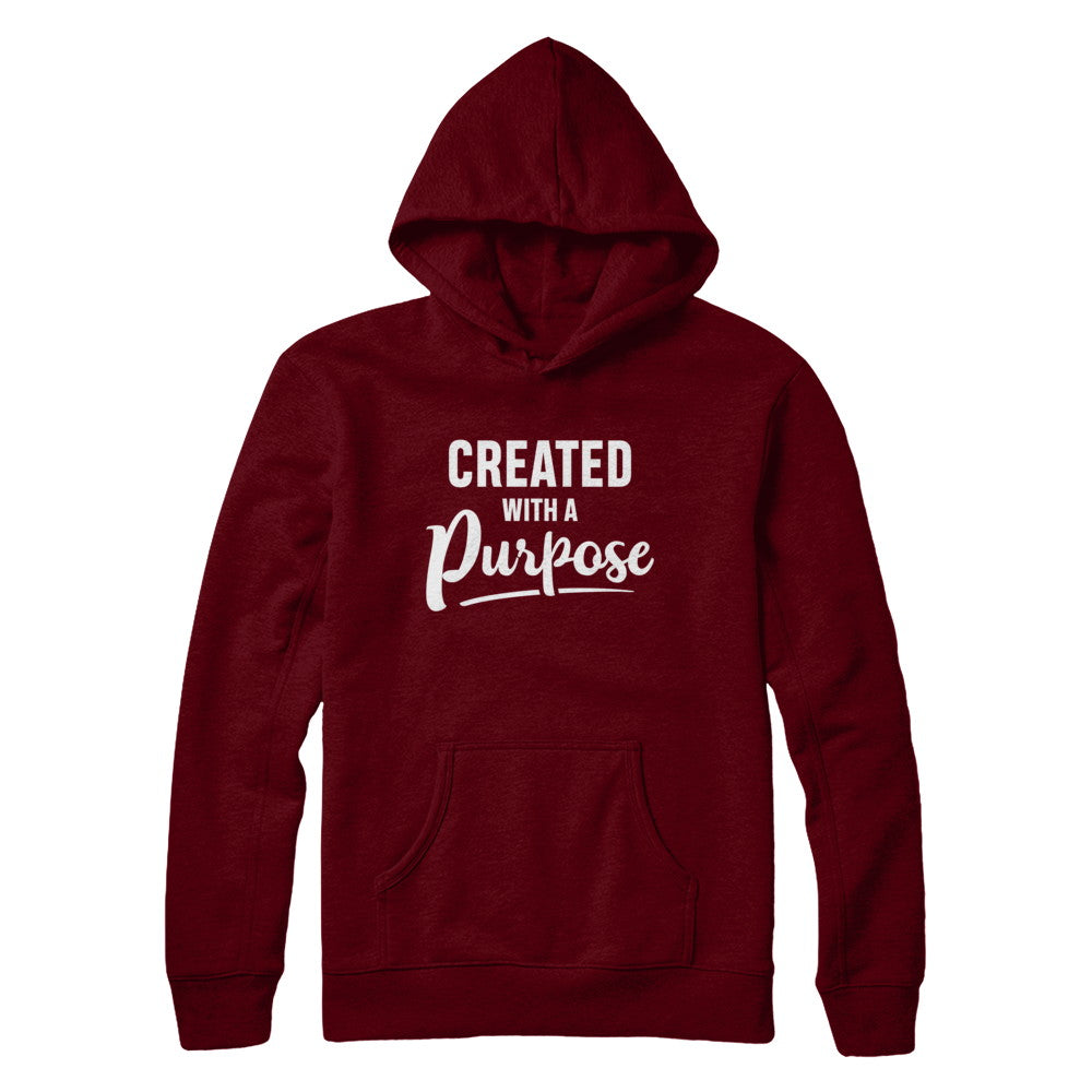 Created With A Purpose T-Shirt & Hoodie | Teecentury.com