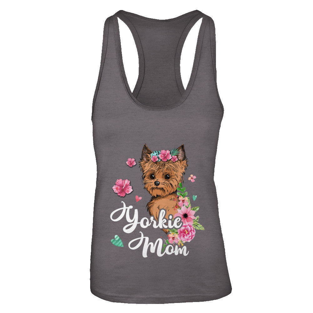Yorkie Mom Funny Dog Mom Gift Idea T-Shirt & Tank Top | Teecentury.com
