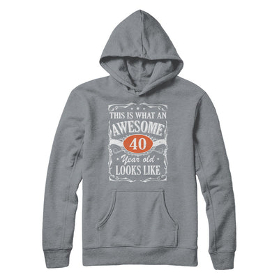 Vintage This Is What An Awesome 40 Year Old 1982 Birthday T-Shirt & Hoodie | Teecentury.com