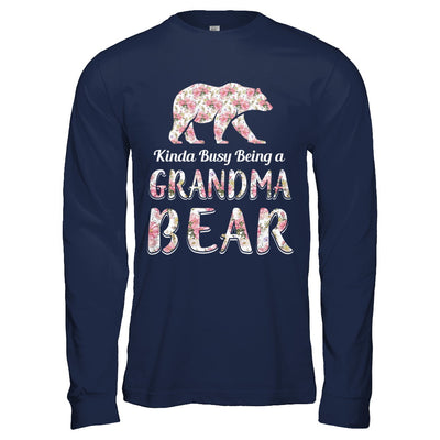 Grandma Bear Dinosaur Kinda Busy Being A Grandmabear T-Shirt & Hoodie | Teecentury.com