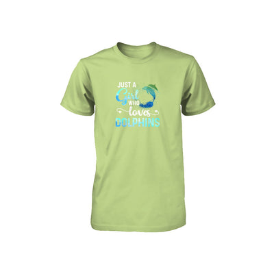 Just A Girl Who Loves Dolphins Youth Youth Shirt | Teecentury.com