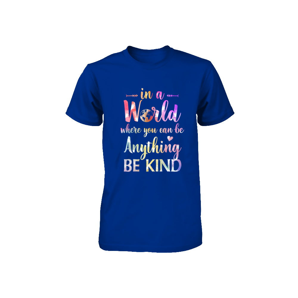 Autism In A World Where You Can Be Anything Be Kind Youth Youth Shirt | Teecentury.com