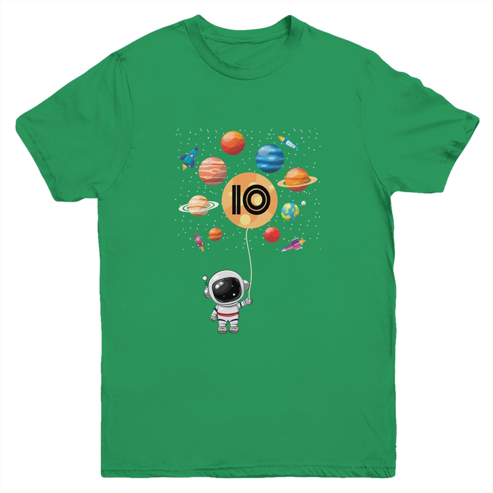 8 Years Old Birthday Boy Girl Gifts Astronaut 8th Birthday Youth Youth Shirt | Teecentury.com