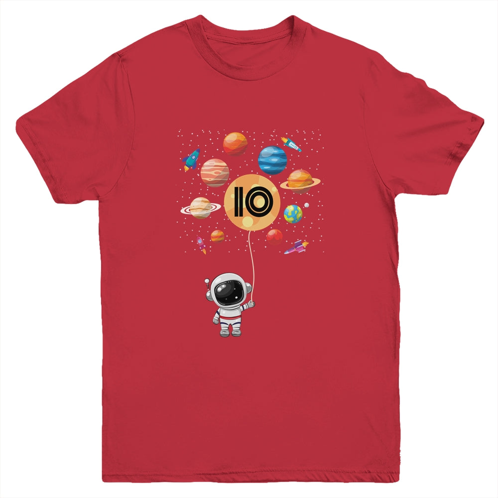 8 Years Old Birthday Boy Girl Gifts Astronaut 8th Birthday Youth Youth Shirt | Teecentury.com