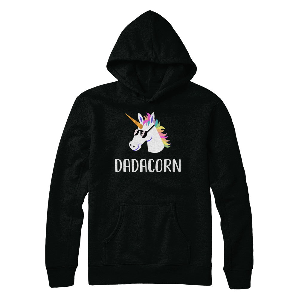 Unicorn Dad And Baby Dadacorn Daddy Fathers Day Gift T-Shirt & Hoodie | Teecentury.com