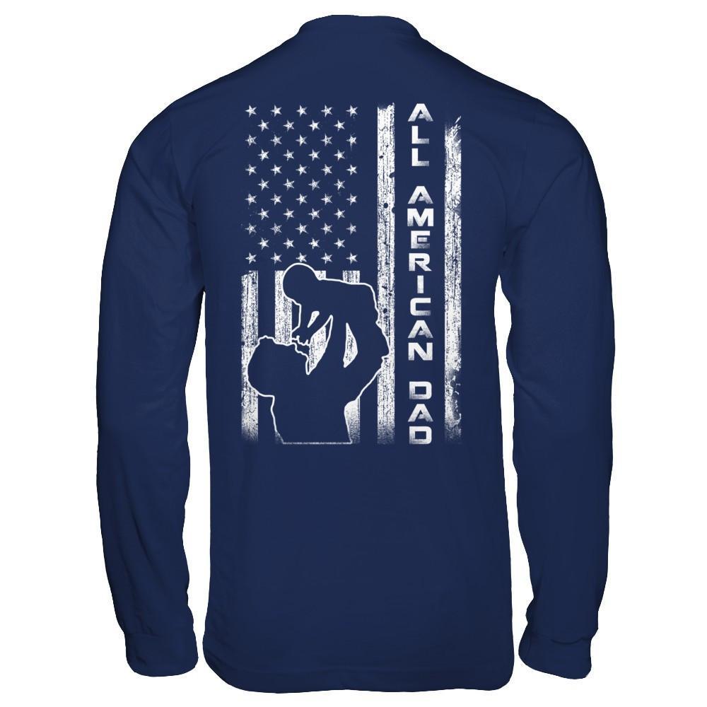 All American Dad Flag T-Shirt & Hoodie | Teecentury.com