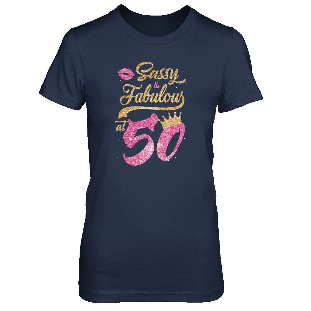 Sassy And Fabulous At 50th 1972 Birthday Gift T-Shirt & Tank Top | Teecentury.com