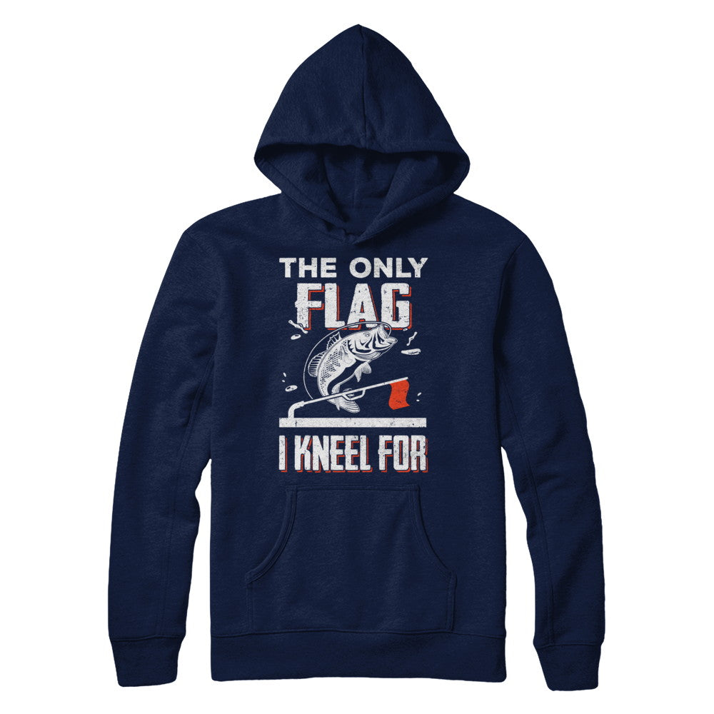 The Only Flag I Kneel For Wahoo ono Fish Fishing T-Shirt & Hoodie | Teecentury.com