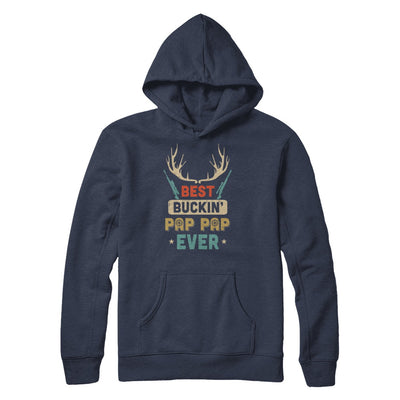 Vintage Best Buckin' Pap Pap Ever Deer Hunting T-Shirt & Hoodie | Teecentury.com