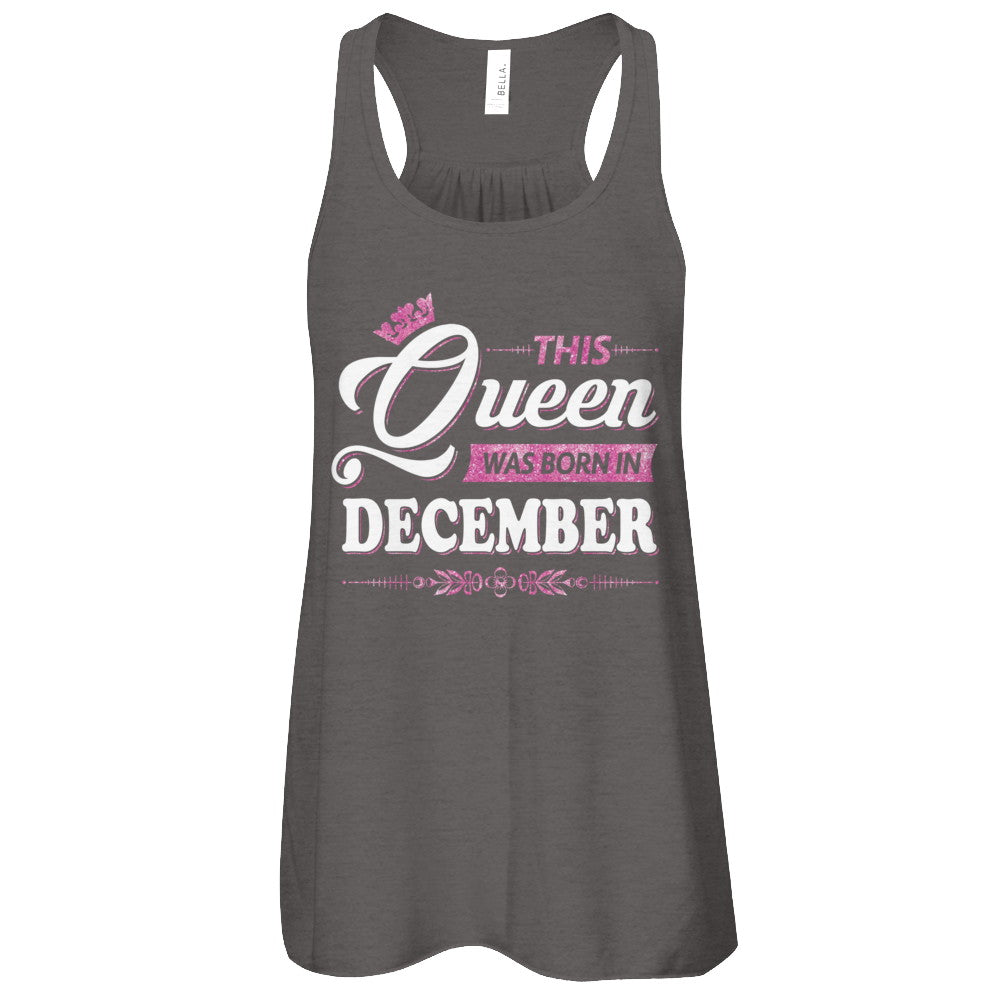 This Queen Was Born In December T-Shirt & Tank Top | Teecentury.com