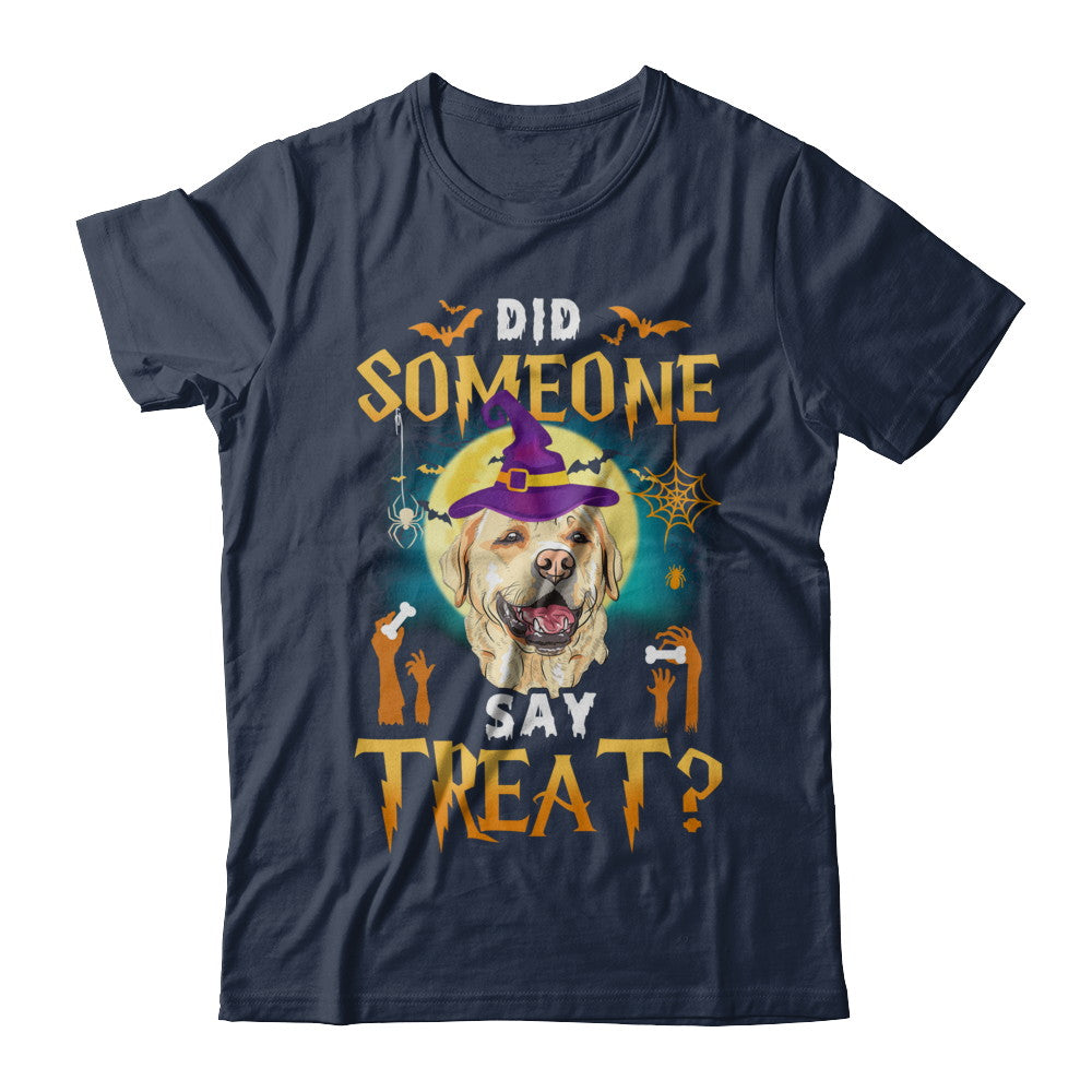 Did Someone Say Treat Labrador Halloween Costume T-Shirt & Hoodie | Teecentury.com
