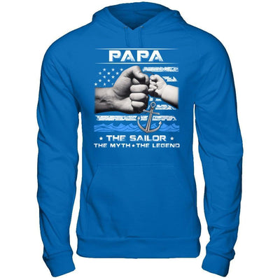 Veteran Papa The Sailor The Myth The Legend T-Shirt & Hoodie | Teecentury.com