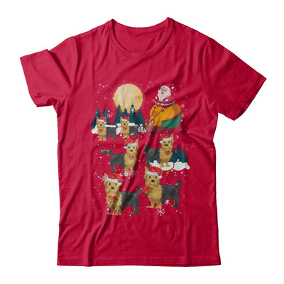 Dog Reindeer Yorkie Christmas Gift T-Shirt & Sweatshirt | Teecentury.com