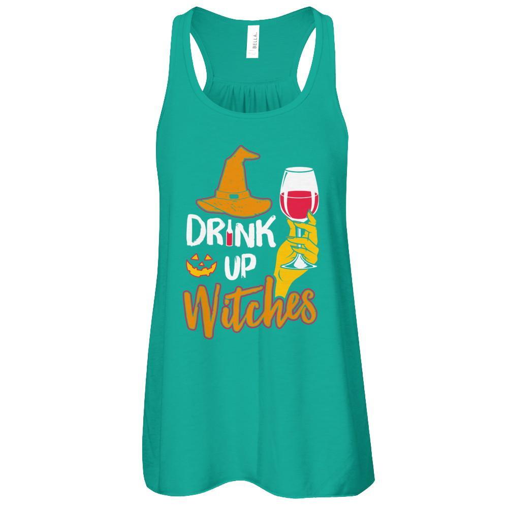 Drink Up Witches Funny Halloween Wine Lover T-Shirt & Tank Top | Teecentury.com