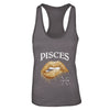 Pisces Zodiac February March Birthday Gift Golden Lipstick T-Shirt & Tank Top | Teecentury.com